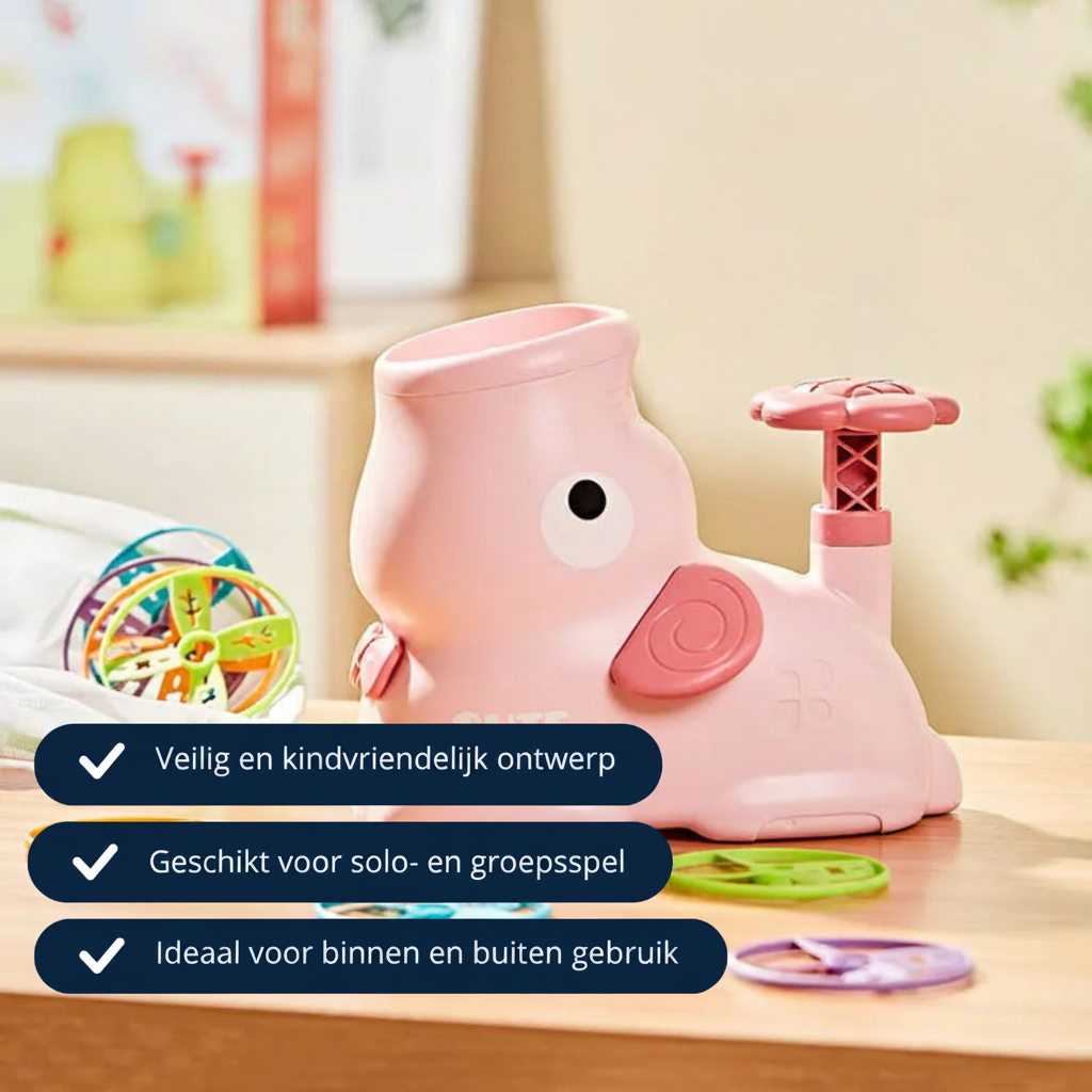 KiddyDiscLauncher™ – Interactief Speelplezier voor Eindeloos Geluk