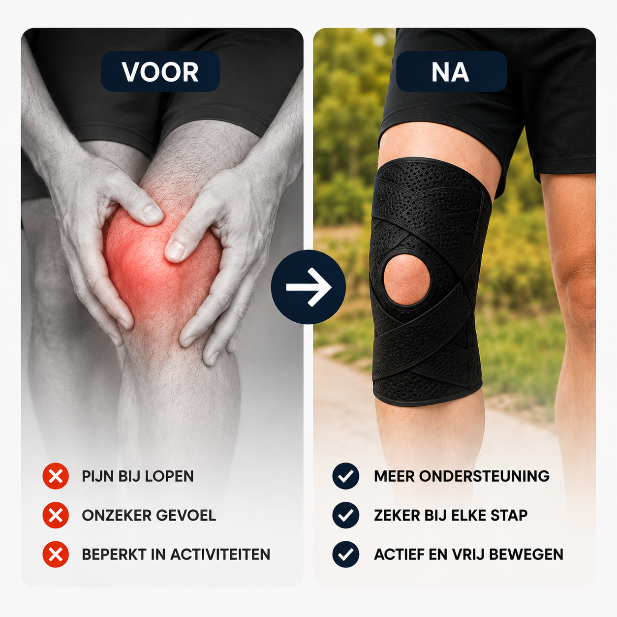 KneeSure™ - Meer stabiliteit bij iedere stap