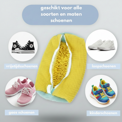 ShoeCleanBag™ – De oplossing voor je schoenen in de wasmachine