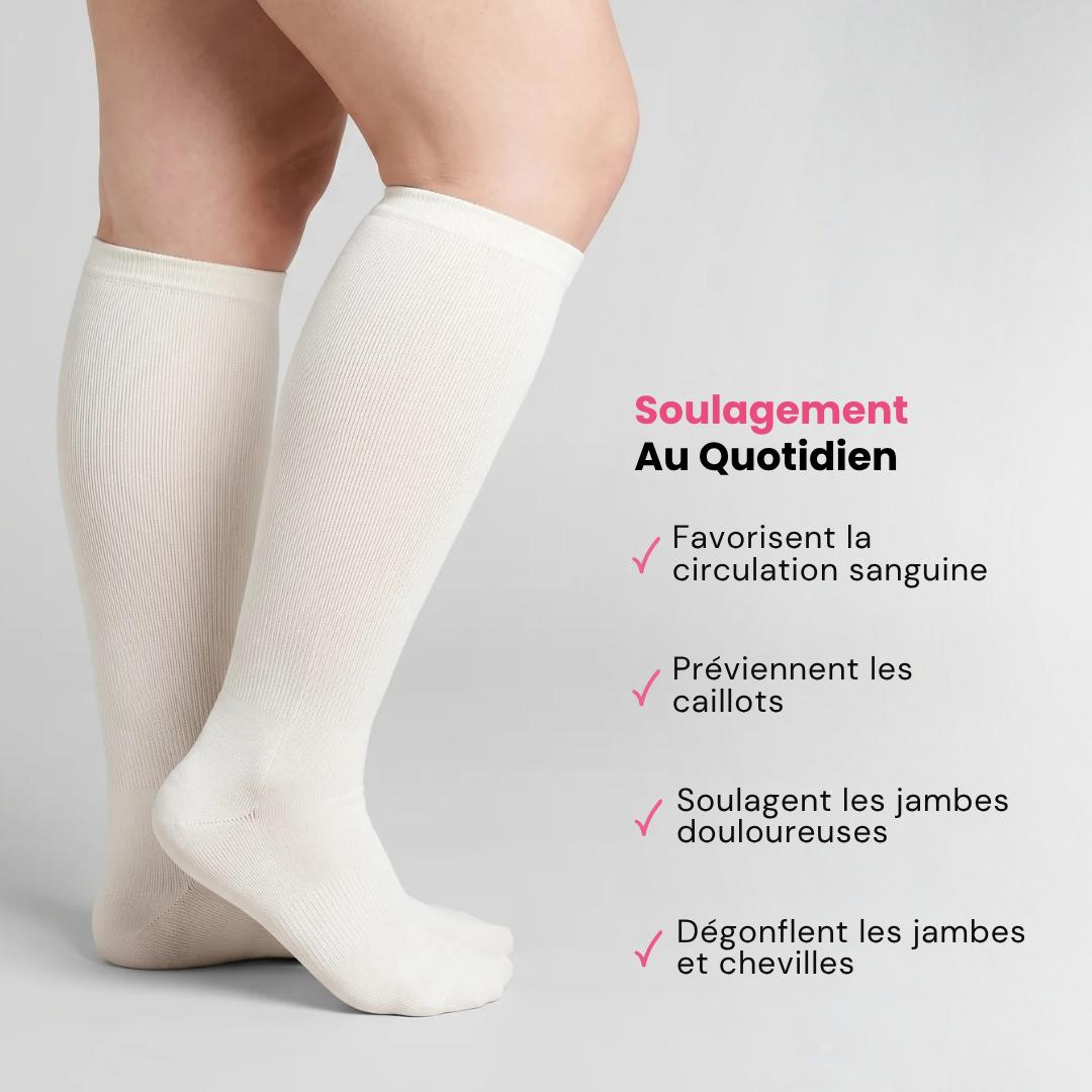 Comfortabele compressiekousen