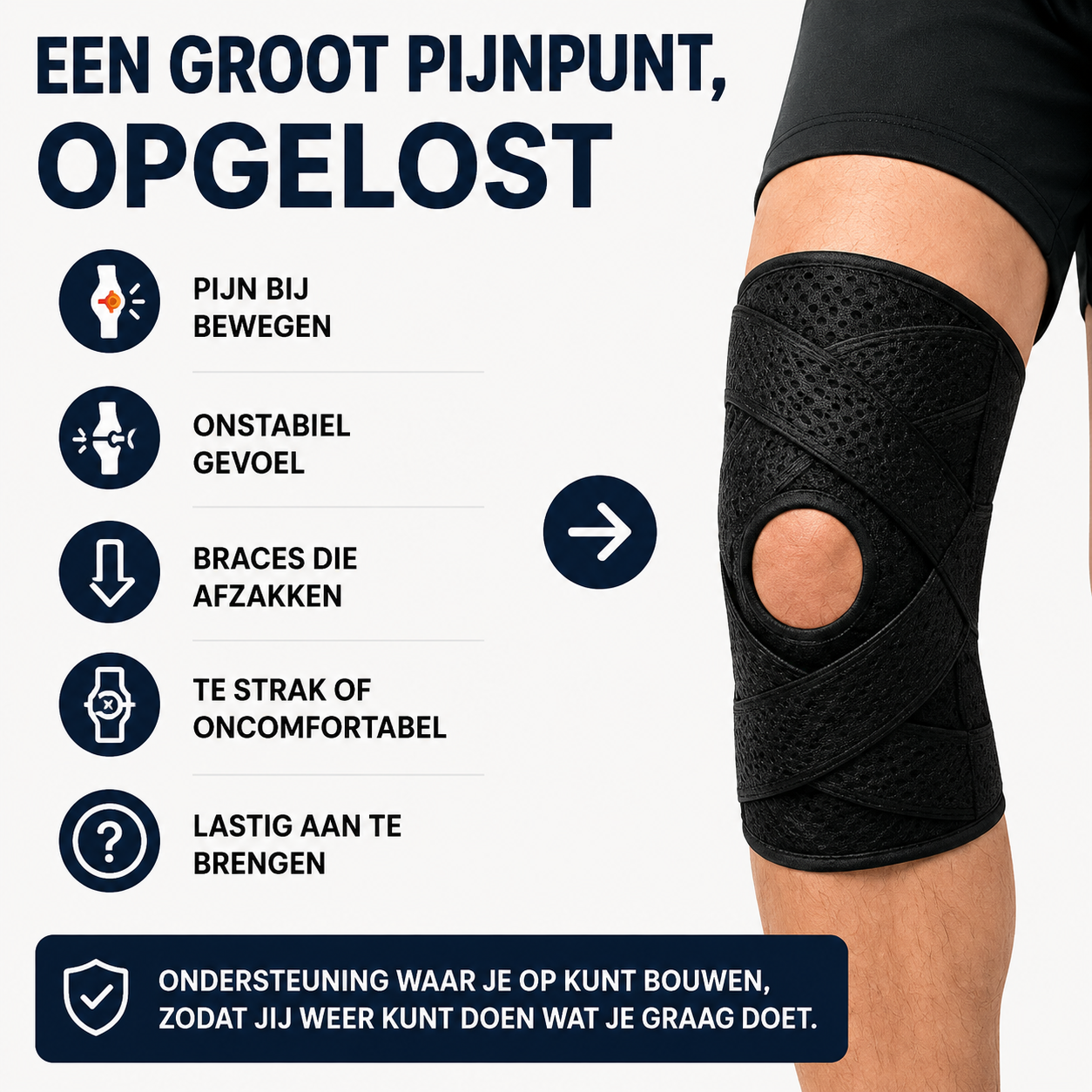 KneeSure™ - Meer stabiliteit bij iedere stap