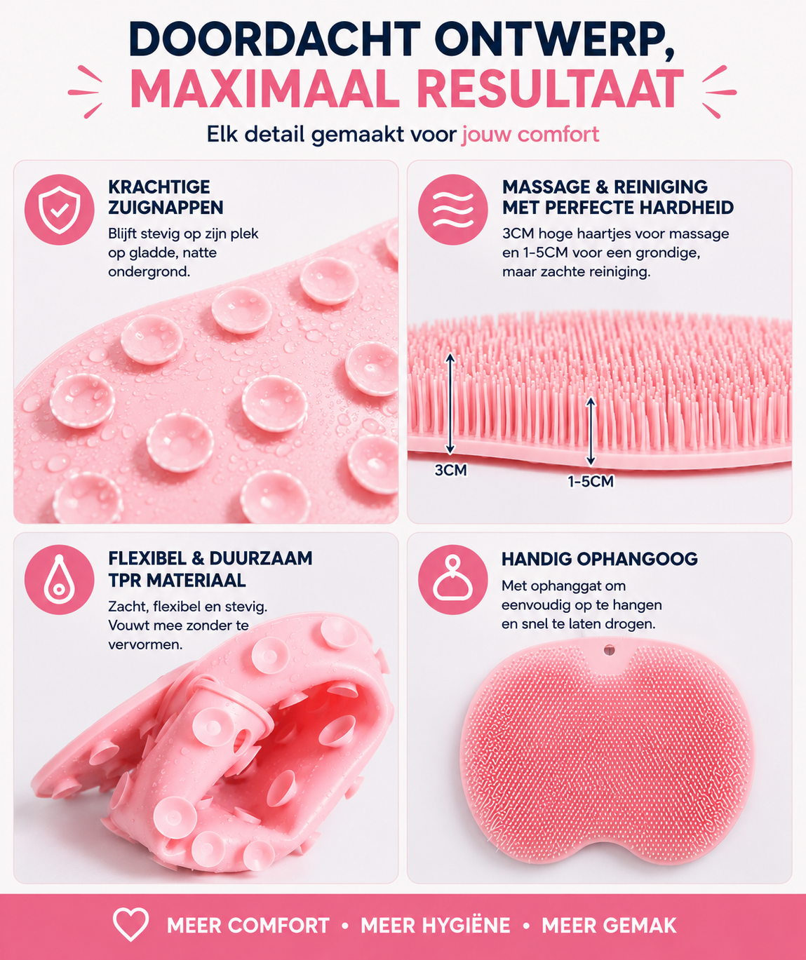 EasyScrub™ - Wassen zonder moeilijke houding