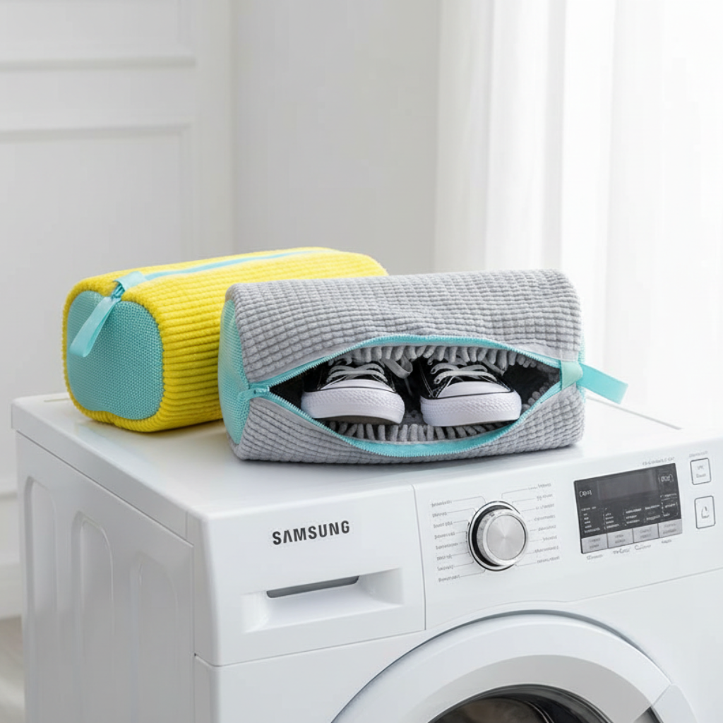 ShoeCleanBag™ – De oplossing voor je schoenen in de wasmachine