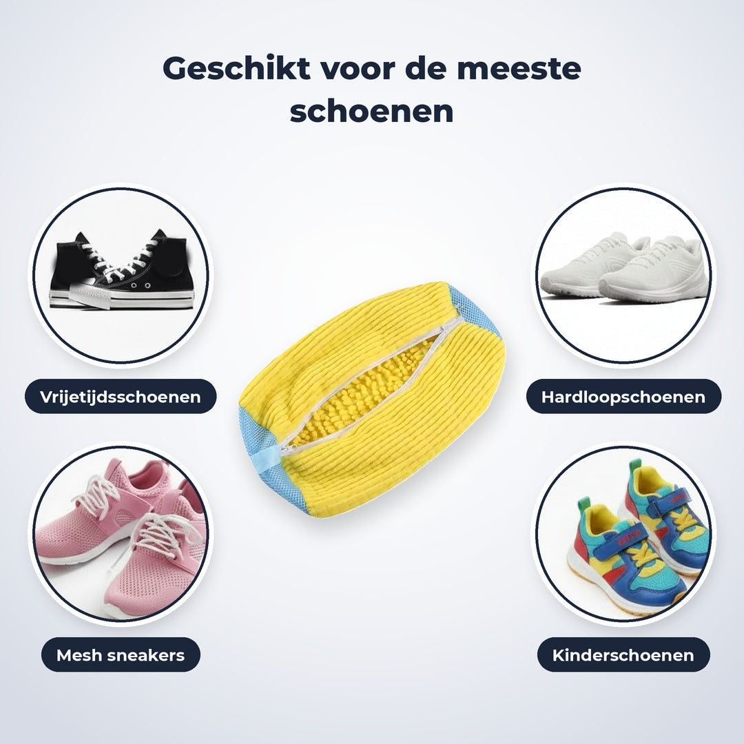 ShoeCleanBag™ – De oplossing voor je schoenen in de wasmachine