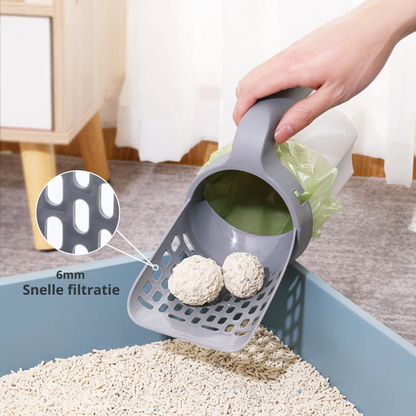 CatPooCleaner™ - Schep en zak in één