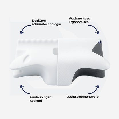 HealtyPillow™ – Ergonomisch Nekkussen voor Diepe Rust en Pijnvrije Ochtenden