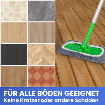 Geschikt voor alle vloertypes