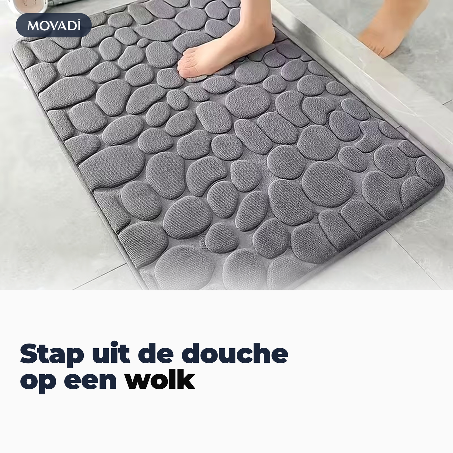 GripMat™ - Dé badkamermat voor meer grip na het douchen